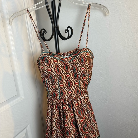 American Rag Brown Tan Sleeveless Sundress - Picture 4 of 12